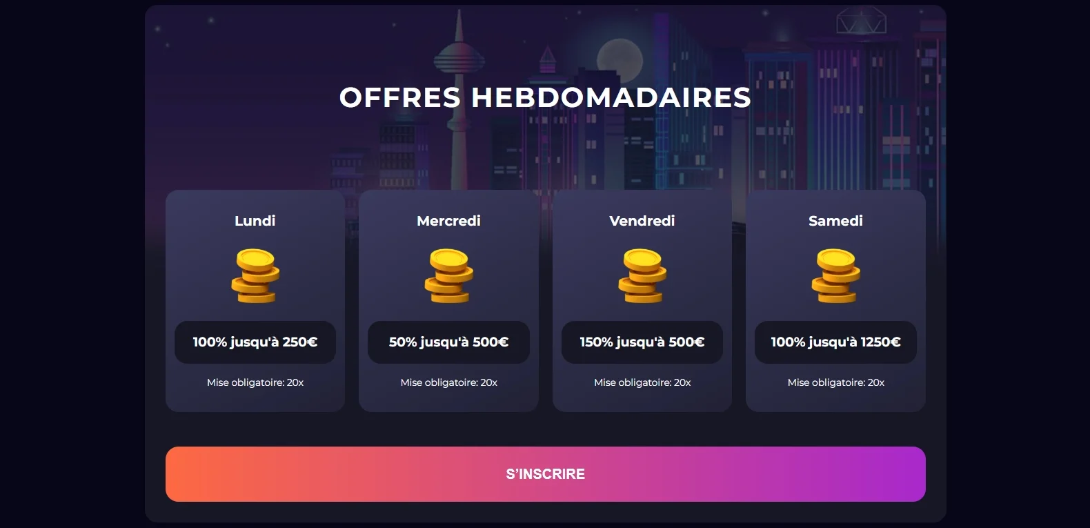 Promotions régulières et bonus en ligne sur Gxmble Casino